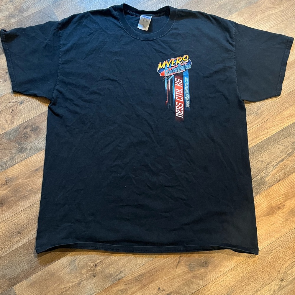 myers racing engine t shirt